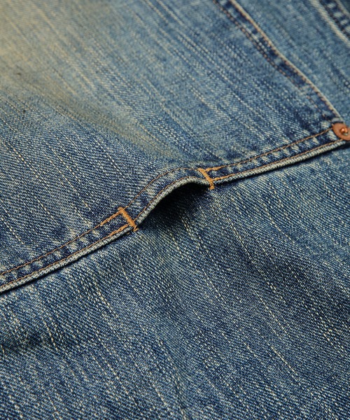 SUGARHILL(シュガーヒル)の「FADED MODERN DENIM JUMPSUITS(つなぎ/オールインワン・メンズ・インディゴブルー・2)」の13枚目の写真