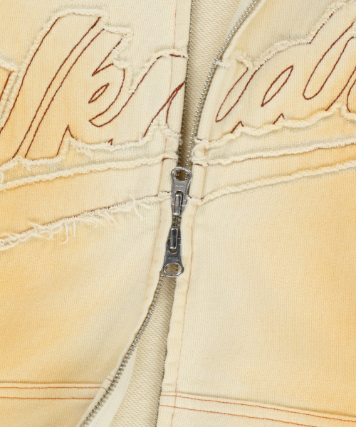 WKNDRS（ウィーキャンドース）の「BRUSHED ZIP-UP HOODIE (IVORY)（パーカー・レディース・その他・SMALL/MEDIUM/LARGE/X-LARGE）」の4枚目の写真