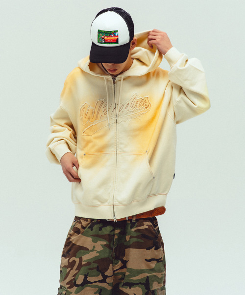 WKNDRS（ウィーキャンドース）の「BRUSHED ZIP-UP HOODIE (IVORY)（パーカー・レディース・その他・SMALL/MEDIUM/LARGE/X-LARGE）」の7枚目の写真