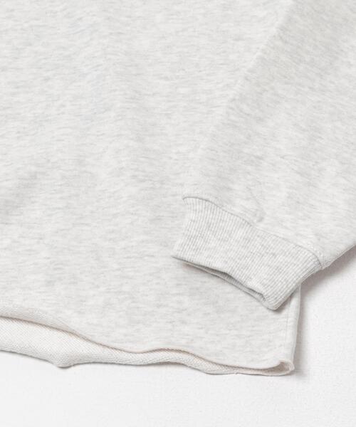 ITEMS URBANRESEARCH（アイテムズ アーバンリサーチ）の「ボートネックスウェット（スウェット・レディース・ミント/ライトグレー/チャコールグレー・FREE）」の7枚目の写真