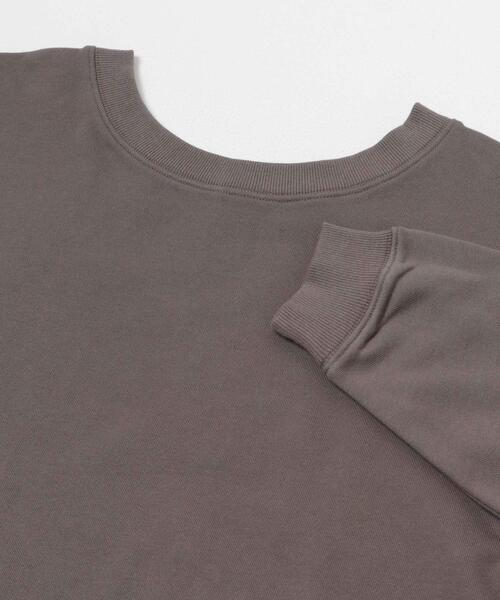 ITEMS URBANRESEARCH（アイテムズ アーバンリサーチ）の「ボートネックスウェット（スウェット・レディース・ミント/ライトグレー/チャコールグレー・FREE）」の18枚目の写真