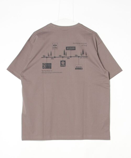 Columbia(コロンビア)の「【別注】コロンビア Columbia スリーピービュートグラフィックショートスリーブTシャツ 限定コラボ(Tシャツ/カットソー・メンズ・ブラック/ブラウン/ホワイト/グレー/オフホワイト/グリーン・S/M/LL/L)」の7枚目の写真