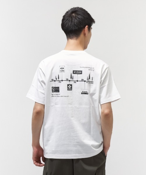 コロンビア スリーピービュートグラフィックショートスリーブTシャツ