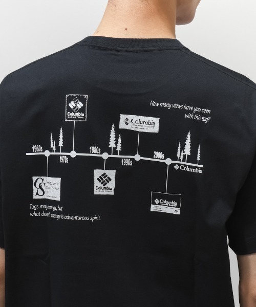 Columbia(コロンビア)の「【別注】コロンビア Columbia スリーピービュートグラフィックショートスリーブTシャツ 限定コラボ(Tシャツ/カットソー・メンズ・ブラック/ブラウン/ホワイト/グレー/オフホワイト/グリーン・S/M/LL/L)」の12枚目の写真