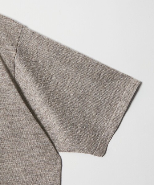 Steven Alan（スティーブンアラン）の「＜Steven Alan＞ 14G ラミー 2B ショートスリーブ ポロシャツ（ポロシャツ・メンズ・ベージュ/ダークブラウン・L/XL/M/S）」の14枚目の写真