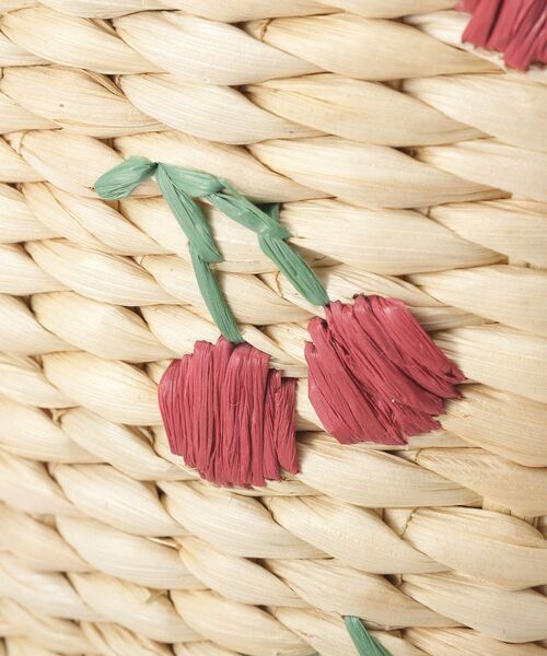 Maison de FLEUR(メゾンドフルール)の「チェリー刺繍メイズカゴバッグ(ハンドバッグ・レディース・レッド・FREE)」の13枚目の写真