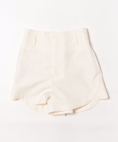 apres jour(アプレジュール)の「ハイウエストショートパンツ(その他パンツ・レディース・アイボリー/ブラック・X-LARGE/フリー)」の17枚目の写真