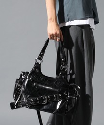 LAND MUSEUM（ランドミュージアム）の「LAND MUSEUM／ベルトレザーバッグ（ショルダーバッグ）」