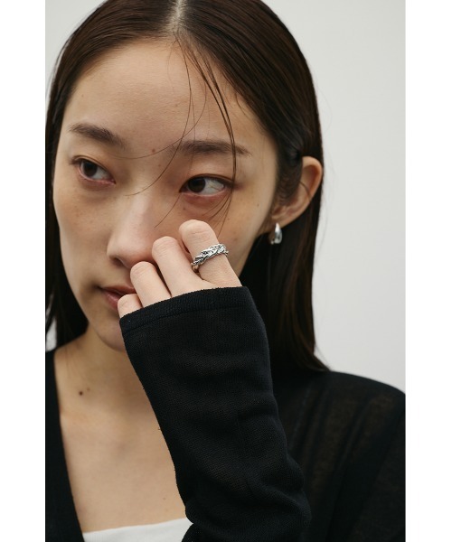 STYLEMIXER（スタイルミキサー）の「ツイストデザインリング（リング・レディース・ゴールド/シルバー・FREE）」の3枚目の写真