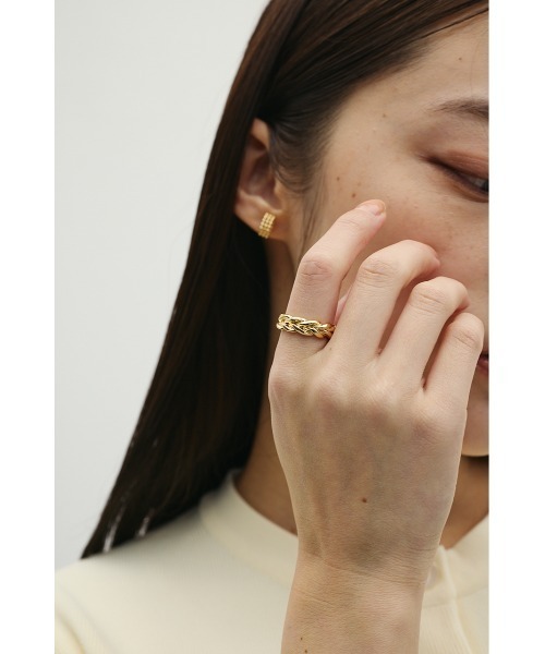 STYLEMIXER（スタイルミキサー）の「ツイストデザインリング（リング・レディース・ゴールド/シルバー・FREE）」の12枚目の写真