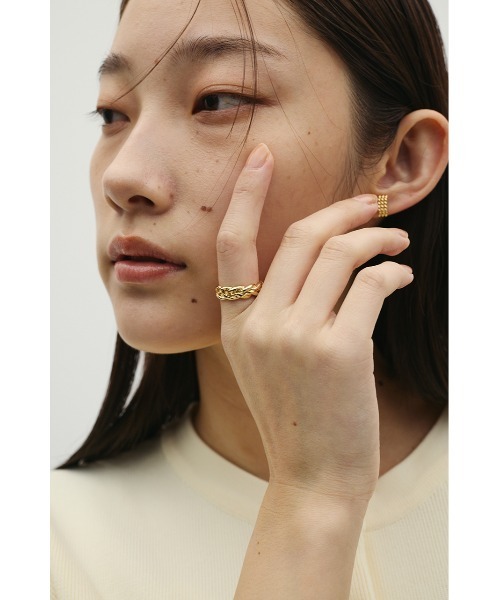 STYLEMIXER（スタイルミキサー）の「ツイストデザインリング（リング・レディース・ゴールド/シルバー・FREE）」の13枚目の写真