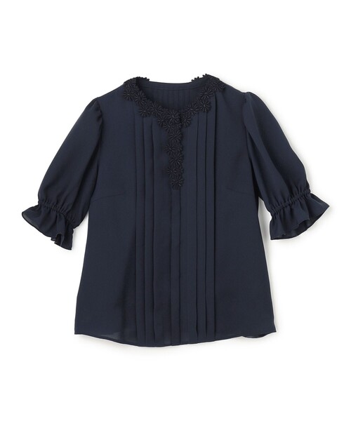 TOCCA（トッカ）の「CHARMING DAISY ブラウス（シャツ/ブラウス・レディース・アイボリー系/スカイブルー系/ネイビー系・0/4）」の17枚目の写真