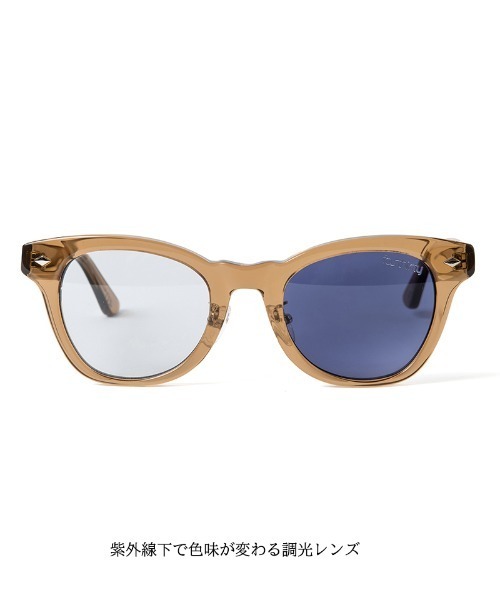 430（フォーサーティ）の「mko13566- W PHOTOCHROMIC LENS　サングラス(26-040)（サングラス・メンズ・チャコールグレー/ブラック系その他/ブラウン系その他/クリアブラウン・FREE）」の9枚目の写真