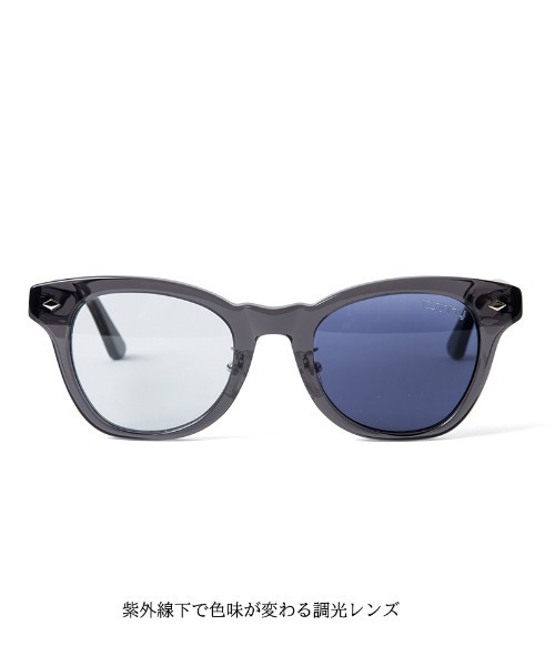 430（フォーサーティ）の「mko13566- W PHOTOCHROMIC LENS　サングラス(26-040)（サングラス・メンズ・チャコールグレー/ブラック系その他/ブラウン系その他/クリアブラウン・FREE）」の13枚目の写真