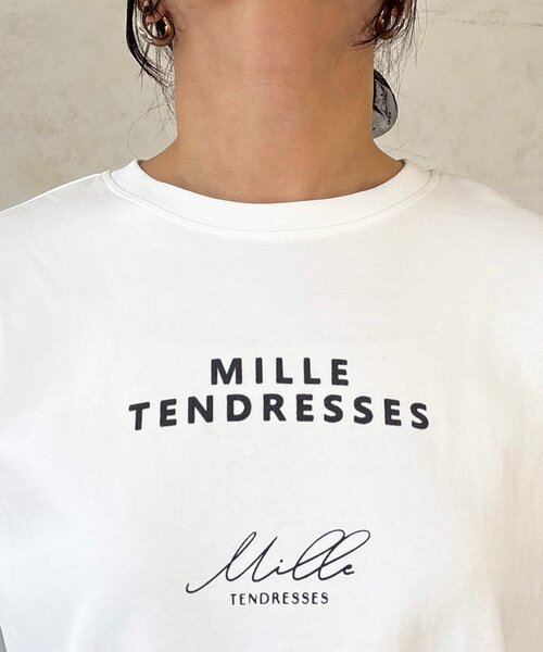 un dix cors(アンディコール)の「レーススリーブTEE(Tシャツ/カットソー・レディース・チャコールグレー/オフホワイト/グレー・FREE)」の14枚目の写真