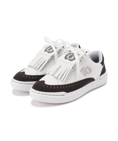 PEARLY GATES(パーリーゲイツ)の「THE SHOSE スパイクレスゴルフシューズ <ウィングチップ> (MENS)(その他シューズ・メンズ・ホワイト/ホワイト系その他5・26.5cm/26.0cm/27.0cm)」の2枚目の写真