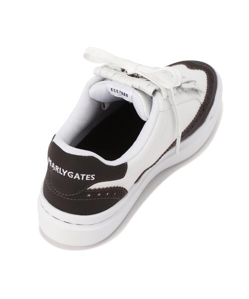 PEARLY GATES(パーリーゲイツ)の「THE SHOSE スパイクレスゴルフシューズ <ウィングチップ> (MENS)(その他シューズ・メンズ・ホワイト/ホワイト系その他5・26.5cm/26.0cm/27.0cm)」の4枚目の写真