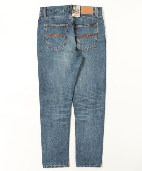 Nudie Jeans（ヌーディージーンズ）の「Nudie Jeans/ヌーディージーンズ Steady Eddie II / レギュラーテーパード ジーンズ / Muted Tracks / レングス30（デニムパンツ・メンズ・ライトインディゴブルー・29/30/31/32/33/34）」の8枚目の写真