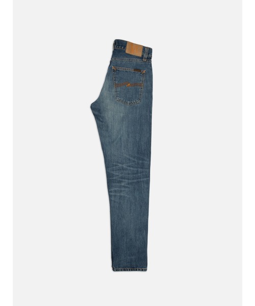 Nudie Jeans（ヌーディージーンズ）の「Nudie Jeans/ヌーディージーンズ Steady Eddie II / レギュラーテーパード ジーンズ / Muted Tracks / レングス30（デニムパンツ・メンズ・ライトインディゴブルー・29/30/31/32/33/34）」の2枚目の写真