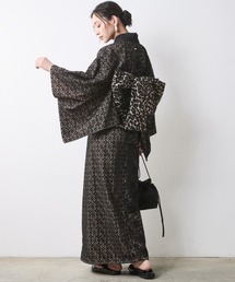CHIC STYLE（シックスタイル）の「2部式パッチワークレース浴衣<大きいサイズ有>シックスタイル（浴衣）」