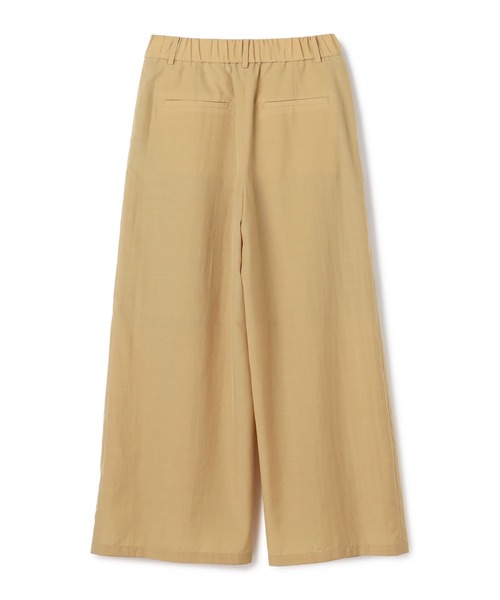 N.O.R.C(ノーク)の「ブライトローン撥水フレアパンツ【AIRY MOTION】(スラックス・レディース・ベージュ/ネイビー・S/M)」の7枚目の写真