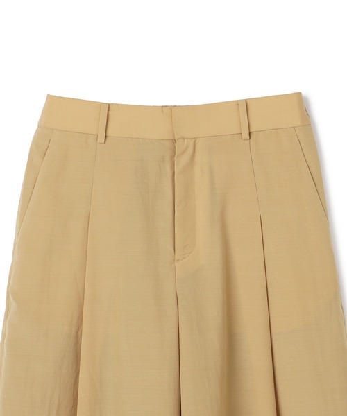 N.O.R.C(ノーク)の「ブライトローン撥水フレアパンツ【AIRY MOTION】(スラックス・レディース・ベージュ/ネイビー・S/M)」の8枚目の写真