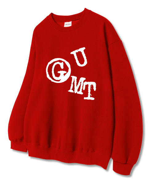 Union Garments(ユニオンガーメンツ)の「UGMTポッド 裏毛 スウェットシャツ レッド(スウェット・レディース・その他・L/XL/XXL)」の1枚目の写真