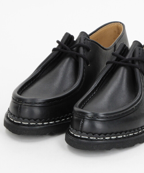 パラブーツミカエルブラック23.5〜24.0 Paraboot/パラブーツ MICHAEL[23.0cm～24.0cm展開]/ミカエル（モカシン