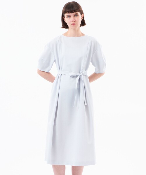 MACKINTOSH PHILOSOPHY(マッキントッシュ フィロソフィー)の「【WEB&一部店舗限定】パフスリーブサッカーワンピース(ワンピース・レディース・ブラック/ダークネイビー/ブルー/ネイビー・38/36)」の3枚目の写真