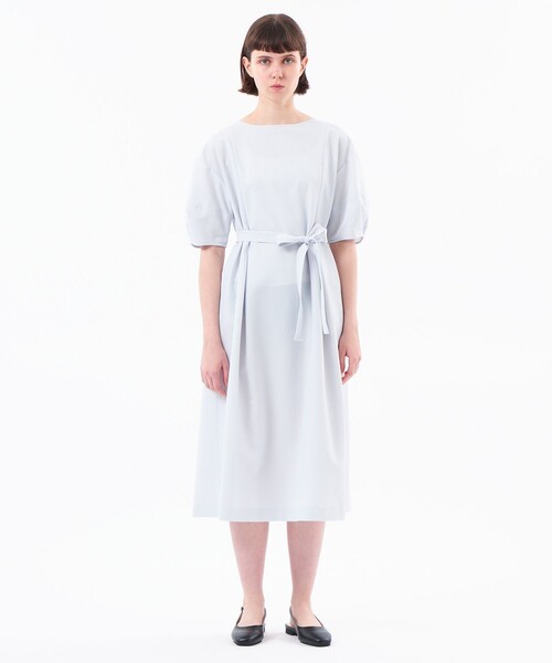 MACKINTOSH PHILOSOPHY(マッキントッシュ フィロソフィー)の「【WEB&一部店舗限定】パフスリーブサッカーワンピース(ワンピース・レディース・ブラック/ダークネイビー/ブルー/ネイビー・38/36)」の9枚目の写真