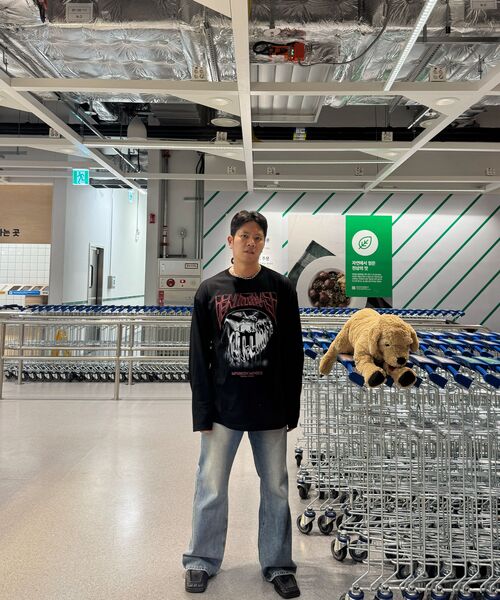 MAISON MINED(メゾンミネド)の「STICKY LONG SLEEVE BLACK(Tシャツ/カットソー・メンズ・その他・SMALL/MEDIUM)」の22枚目の写真