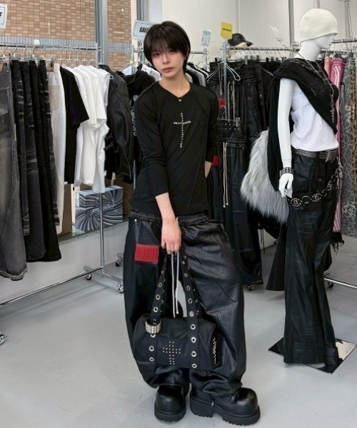 RICH（リッチ）の「【RICH】Riveted Cross Slim Longsleeve / 【リッチ