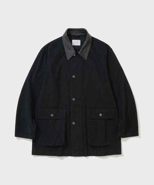 SHIRTER(シャーター)の「LEON JACKET (BLACK)(ミリタリージャケット・メンズ・その他・MEDIUM/SMALL/LARGE)」の1枚目の写真