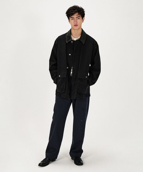 SHIRTER(シャーター)の「LEON JACKET (BLACK)(ミリタリージャケット・メンズ・その他・MEDIUM/SMALL/LARGE)」の2枚目の写真