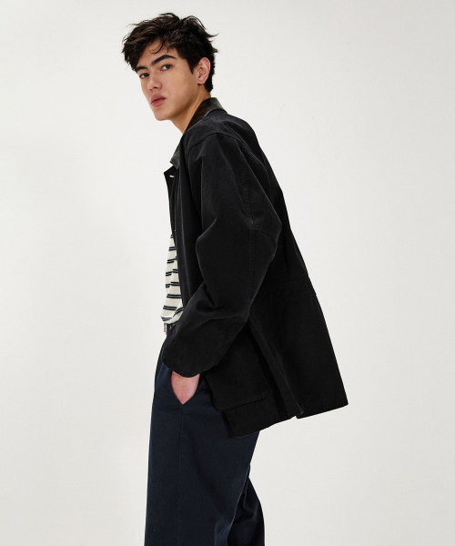 SHIRTER(シャーター)の「LEON JACKET (BLACK)(ミリタリージャケット・メンズ・その他・MEDIUM/SMALL/LARGE)」の4枚目の写真