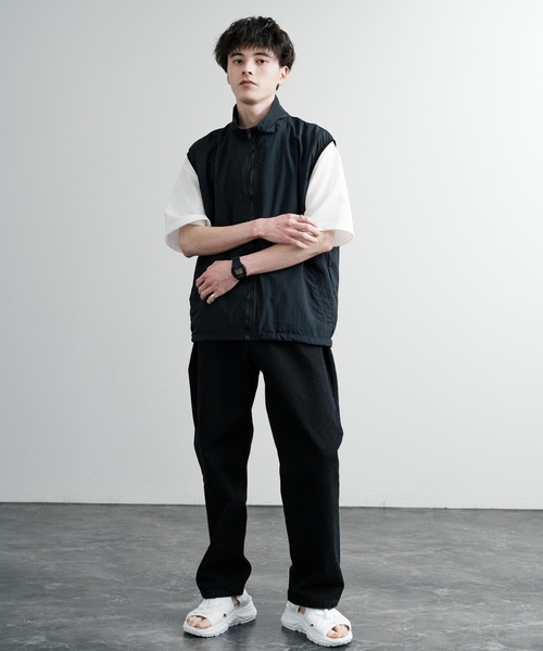 GERRY(ジェリー)の「GERRY ジェリー ライトウェイトレースアップ厚底スニーカーサンダル(サンダル・メンズ・ブラック×ホワイト/ブラック/ホワイト・M/S/LL/L)」の7枚目の写真