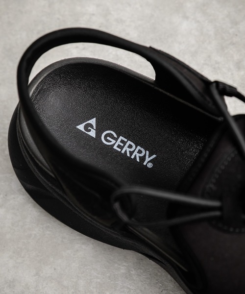 GERRY(ジェリー)の「GERRY ジェリー ライトウェイトレースアップ厚底スニーカーサンダル(サンダル・メンズ・ブラック×ホワイト/ブラック/ホワイト・M/S/LL/L)」の15枚目の写真