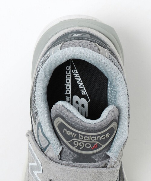 green label relaxing（グリーンレーベルリラクシング）の「【WEB限定】＜New Balance＞PV990 スニーカー / キッズ 17cmー21cm（スニーカー・キッズ・ブラック/グレー系・17cm/19cm/21cm/20cm/18cm）」の8枚目の写真
