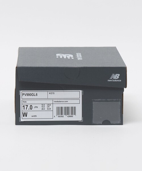 green label relaxing（グリーンレーベルリラクシング）の「【WEB限定】＜New Balance＞PV990 スニーカー / キッズ 17cmー21cm（スニーカー・キッズ・ブラック/グレー系・17cm/19cm/21cm/20cm/18cm）」の15枚目の写真
