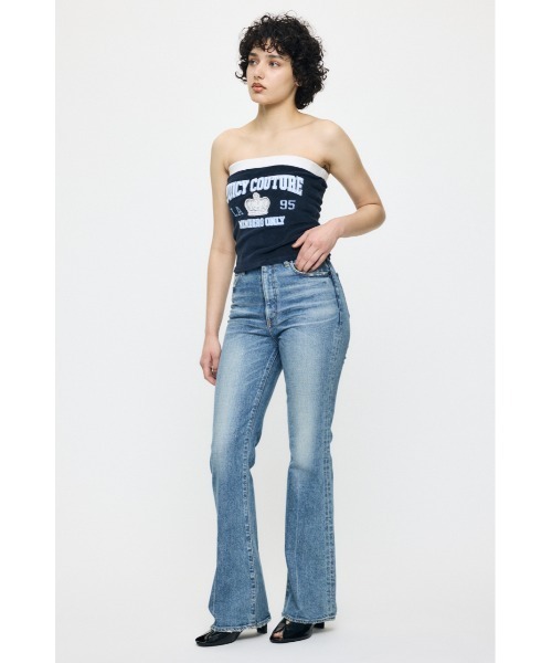 MOUSSY(マウジー)の「JC MEMBERS チューブトップ(チューブトップ・レディース・グレー/ネイビー・2/1)」の11枚目の写真