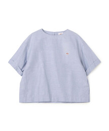 DANTON | Women's Cotton Linen Slub Pullover Blouse(シャツ/ブラウス)