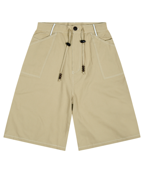 RuNaKi'Hu'(ルナキフ)の「WXP027 ルナキフ刺繍コットンバミューダパンツ(BEIGE)(その他パンツ・レディース・その他・1/3)」の4枚目の写真