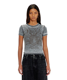 お値下げ❣️【DIESEL ディーゼル】カットソー DIESEL (ディーゼル) ボックスロゴ クルーネック 半袖 Tシャツ メンズ