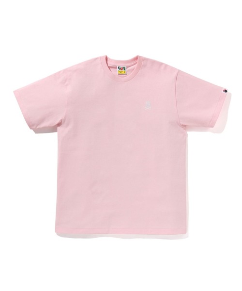 A BATHING APE(アベイシングエイプ)の「COLOR APE CROSSBONE ONE POINT TEE(Tシャツ/カットソー・メンズ・ブラック/ブルー/ピンク/ホワイト・LARGE/MEDIUM/X-LARGE/SMALL/XX-LARGE)」の4枚目の写真