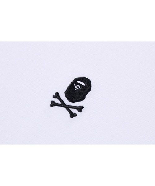 A BATHING APE(アベイシングエイプ)の「COLOR APE CROSSBONE ONE POINT TEE(Tシャツ/カットソー・メンズ・ブラック/ブルー/ピンク/ホワイト・LARGE/MEDIUM/X-LARGE/SMALL/XX-LARGE)」の5枚目の写真