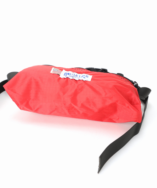 FRAMeWORK（フレームワーク）の「≪追加≫BATTLE LAKE 別注RIP STOP NYLON ウエストBAG（ショルダーバッグ・レディース・レッド/ライトグレー/ブルー系その他・FREE）」の11枚目の写真