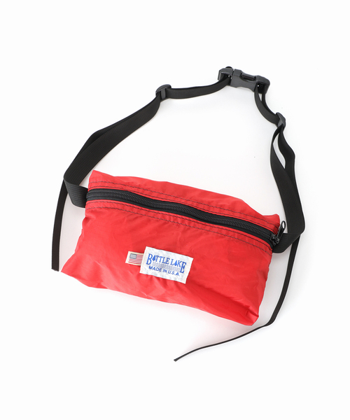 FRAMeWORK（フレームワーク）の「≪追加≫BATTLE LAKE 別注RIP STOP NYLON ウエストBAG（ショルダーバッグ・レディース・レッド/ライトグレー/ブルー系その他・FREE）」の19枚目の写真