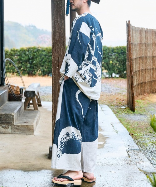 倭物やカヤ(ワモノヤカヤ)の「【倭物やカヤ】気っ風メンズダボパンツ(その他パンツ・メンズ・ベージュ/ブラック/ネイビー・FREE)」の12枚目の写真