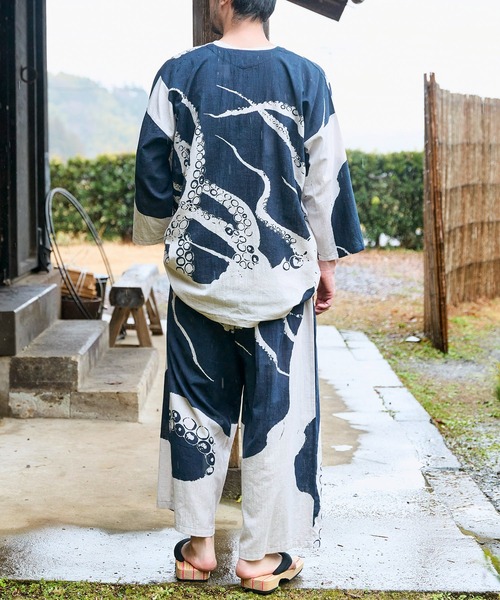 倭物やカヤ(ワモノヤカヤ)の「【倭物やカヤ】気っ風メンズダボパンツ(その他パンツ・メンズ・ベージュ/ブラック/ネイビー・FREE)」の13枚目の写真