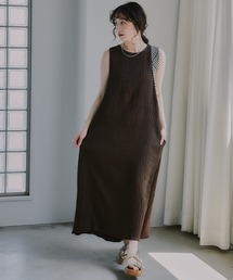 210nouve | バックデザイン ジャガード ヨウリュウ ワンピース(ワンピース)